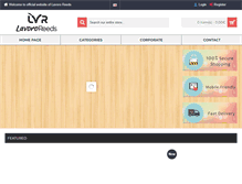 Tablet Screenshot of lavororeeds.com